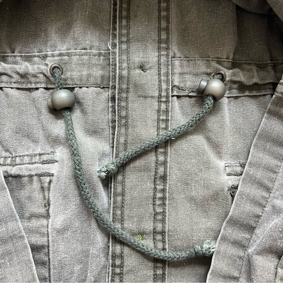 Vintage Cabelas Jacket Green Field Outdoors Safari Shacket Shooting Mens XL Tall - Picture 11 of 11